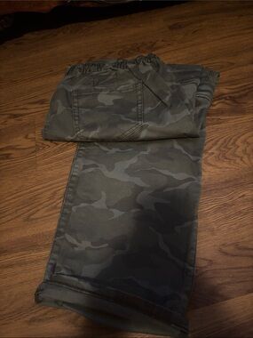 torrid Olive Camo Cargo Pants